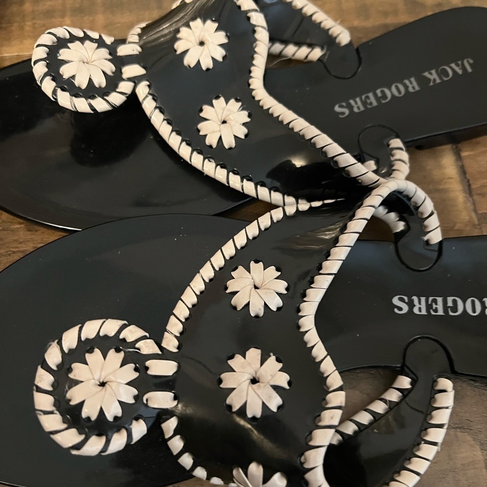 Jack Rogers black Jelly sandal - Picture 5 of 5